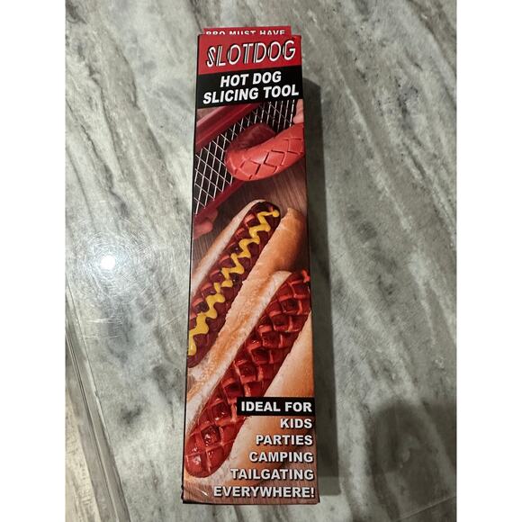 SLOTDOG - Stainless Steel Hot Dog Slicing Tool - Picture 6 of 6